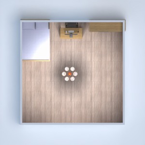 floorplans mobílias quarto escritório 3d