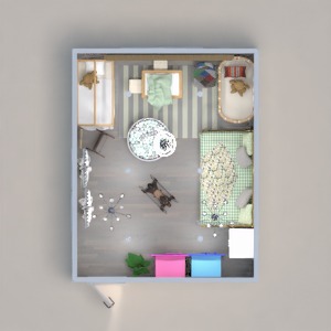 planos bricolaje dormitorio habitación infantil 3d