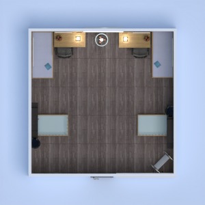 floorplans baldai miegamasis vaikų kambarys 3d