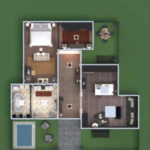 floorplans dom meble wystrój wnętrz zrób to sam łazienka sypialnia pokój dzienny kuchnia na zewnątrz oświetlenie gospodarstwo domowe 3d