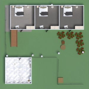 floorplans banheiro quarto cozinha 3d