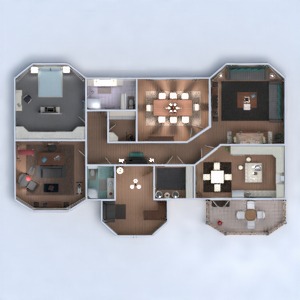 floorplans apartment house 3d