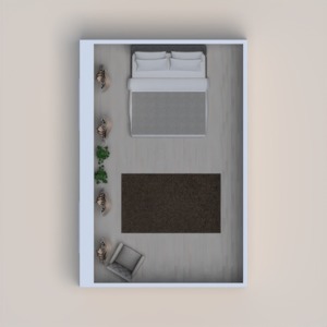 floorplans 公寓 装饰 卧室 照明 3d
