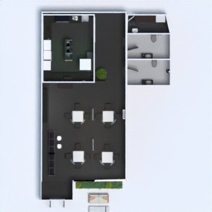 floorplans 厨房 改造 结构 3d