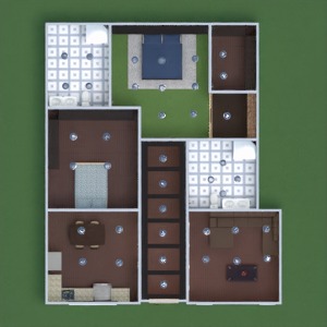 floorplans 独栋别墅 家具 装饰 diy 浴室 卧室 客厅 厨房 照明 家电 餐厅 结构 3d