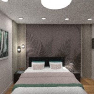 планировки квартира дом мебель спальня 3d