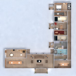planos casa paisaje arquitectura 3d