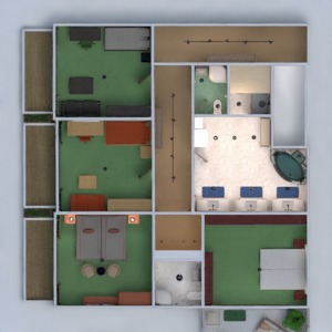 floorplans butas namas terasa baldai vonia miegamasis svetainė garažas virtuvė eksterjeras vaikų kambarys apšvietimas valgomasis аrchitektūra prieškambaris 3d