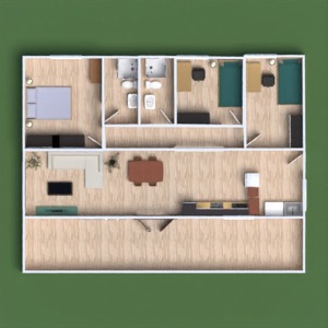 floorplans furniture bathroom bedroom living room 3d