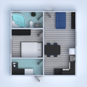 floorplans namas pasidaryk pats vonia miegamasis svetainė virtuvė 3d
