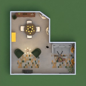 floorplans möbel dekor wohnzimmer esszimmer 3d