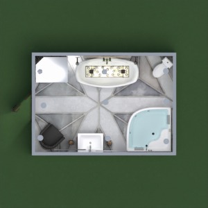 floorplans 装饰 diy 浴室 照明 3d