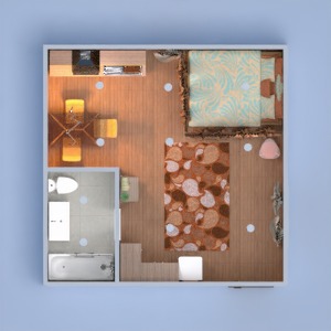 floorplans mieszkanie łazienka sypialnia kuchnia jadalnia 3d