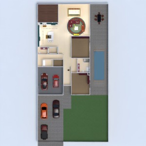 floorplans dom meble wystrój wnętrz łazienka pokój dzienny kuchnia oświetlenie jadalnia 3d