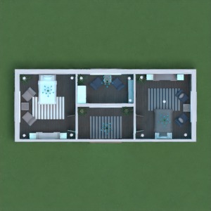 floorplans 独栋别墅 卧室 照明 3d
