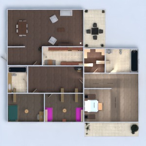 floorplans mieszkanie 3d