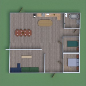 floorplans 家具 装饰 浴室 卧室 客厅 3d
