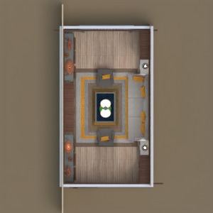 floorplans butas miegamasis svetainė 3d