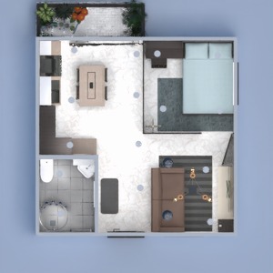 floorplans mieszkanie mieszkanie typu studio 3d