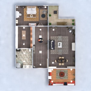 floorplans appartement décoration diy salle de bains chambre à coucher salon cuisine 3d