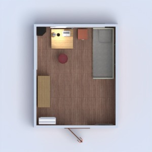 floorplans appartement chambre d'enfant 3d