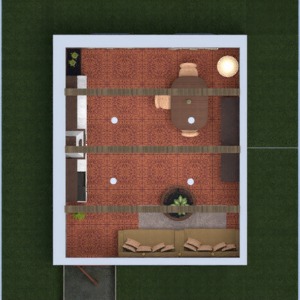 планировки квартира дом гостиная кухня прихожая 3d