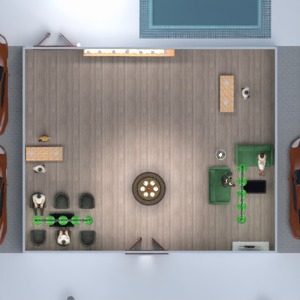 floorplans oświetlenie przechowywanie mieszkanie typu studio 3d