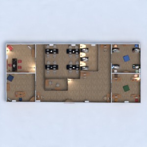 floorplans escritório 3d