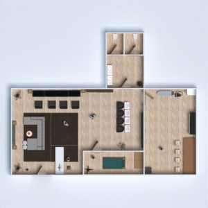 floorplans 装饰 diy 结构 单间公寓 3d