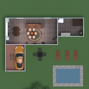floorplans appartement rénovation 3d