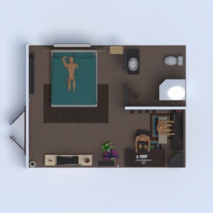 floorplans apartamento casa mobílias decoração banheiro quarto escritório 3d
