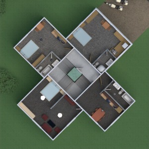 планировки дом 3d
