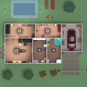 floorplans casa arquitetura 3d