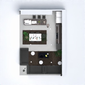 floorplans faça você mesmo quarto cozinha sala de jantar 3d