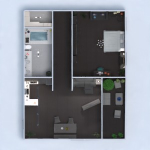 planos apartamento reforma 3d