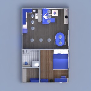 planos apartamento casa muebles decoración bricolaje cuarto de baño dormitorio salón cocina iluminación hogar comedor trastero estudio 3d