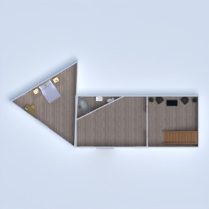 floorplans casa varanda inferior banheiro quarto quarto 3d