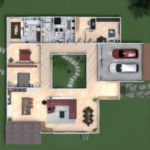 floorplans pokój diecięcy garaż łazienka dom sypialnia 3d