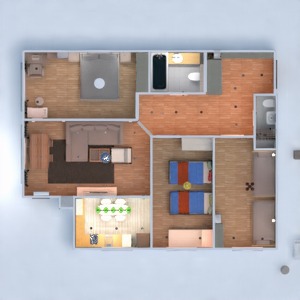 floorplans mieszkanie dom meble 3d