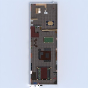 floorplans 露台 3d