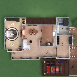 planos apartamento terraza muebles decoración cuarto de baño dormitorio cocina estudio 3d