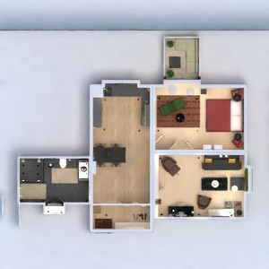 planos apartamento decoración bricolaje cuarto de baño dormitorio salón cocina 3d