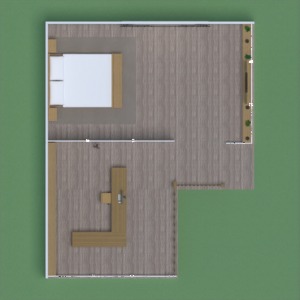 floorplans 独栋别墅 户外 结构 储物室 玄关 3d
