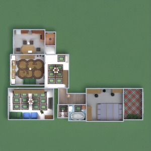 progetti appartamento casa angolo fai-da-te monolocale 3d