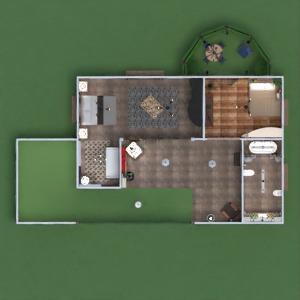 floorplans casa mobílias arquitetura 3d