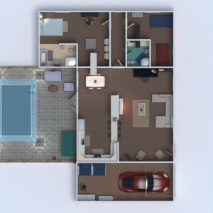 floorplans dom meble wystrój wnętrz łazienka sypialnia pokój dzienny garaż na zewnątrz biuro oświetlenie gospodarstwo domowe jadalnia przechowywanie 3d