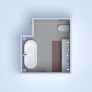 floorplans wystrój wnętrz łazienka przechowywanie 3d
