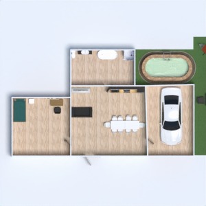 floorplans garage salle à manger paysage cuisine entrée 3d