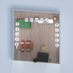 floorplans 家具 装饰 办公室 照明 结构 3d