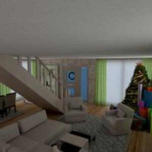 floorplans mieszkanie dom taras wystrój wnętrz sypialnia pokój dzienny jadalnia 3d